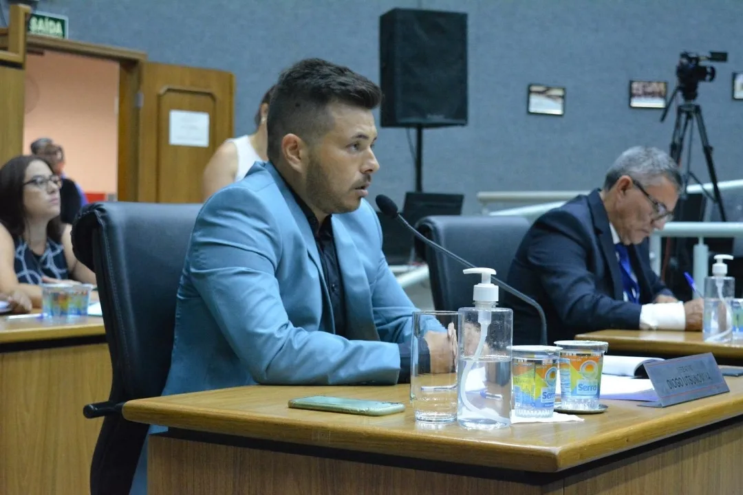 Vereador Diogo Japa solicita medidas de segurança nos Bairros Vau Novo e Lago Azul